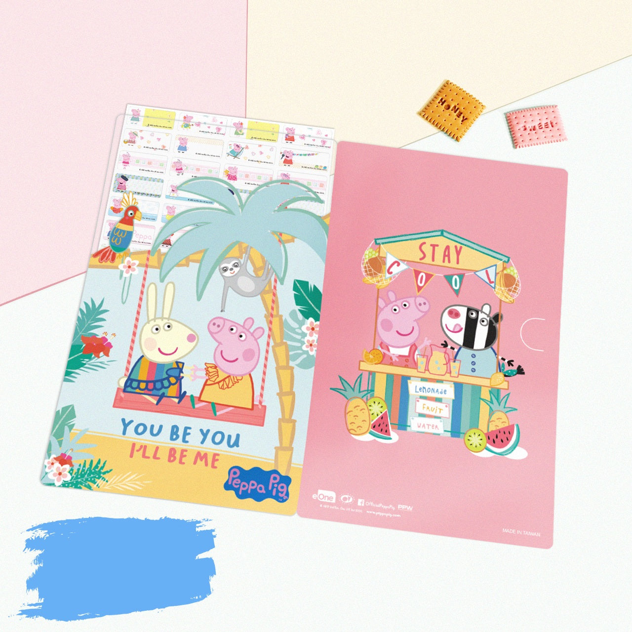 Peppa Pig Mini Folder – Stamps Stickers And More