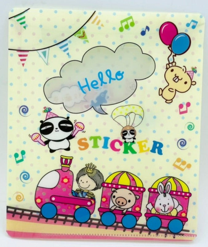 Hello Sticker Mini Folder